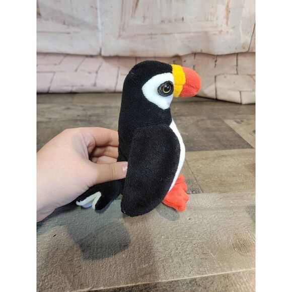 Beanie Babies tucan bird puffer stuffed animal toy - Picture 6 of 7